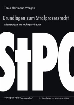 Grundlagen zum Strafprozessrecht - Hartmann-Wergen, Tanja