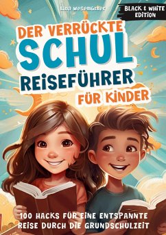 Der verrückte Schulreiseführer für Kinder. Black & White Edition - Wesemüller, Lina