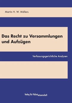 Cover Das Recht zu Versammlungen und Aufzügen