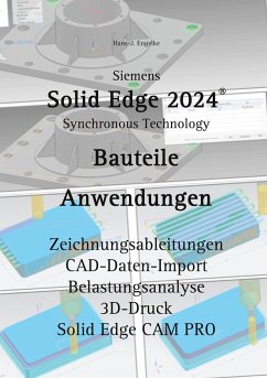 Solid Edge 2024 Bauteile - Engelke, Hans-J.