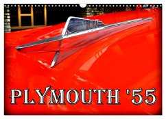 PLYMOUTH '55 (Wandkalender 2025 DIN A3 quer), CALVENDO Monatskalender