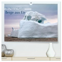 Berge aus Eis (hochwertiger Premium Wandkalender 2025 DIN A2 quer), Kunstdruck in Hochglanz