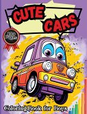 Cute Cars Coloring Book for Boys