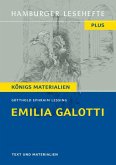 Emilia Galotti von Gotthold Ephraim Lessing: Ein Trauerspiel in fünf Aufzügen. (Textausgabe) (eBook, PDF)