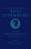 The Complete Works of Rosa Luxemburg Volume V