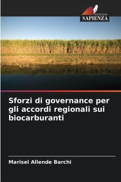 Sforzi di governance per gli accordi regionali sui biocarburanti - Allende Barchi, Marisel