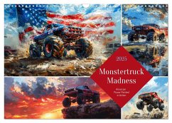 Monstertruck Madness (Wall Calendar 2025 DIN A3 landscape), CALVENDO 12 Month Wall Calendar - Waurick, Kerstin
