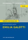 Emilia Galotti von Gotthold Ephraim Lessing: Ein Trauerspiel in fünf Aufzügen (Textausgabe) (eBook, ePUB)