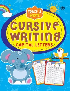 Cover Cursive Writing Book - Capital Letters (Practice Workbook for Children)