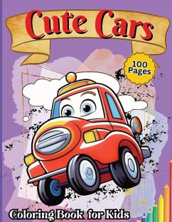 Cute Car Coloring Book for Kids - Tobba