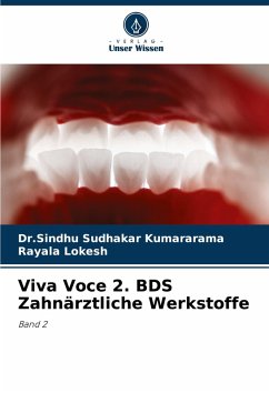 Cover Viva Voce 2. BDS Zahnärztliche Werkstoffe