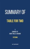 Summary of Table for Two by Amor Towles: Fictions (eBook, ePUB)