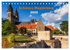 Schönes Magdeburg (Tischkalender 2025 DIN A5 quer), CALVENDO Monatskalender