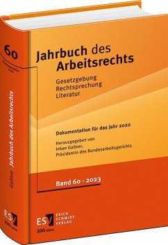 Jahrbuch des Arbeitsrechts. Gesetzgebung - Rechtsprechung - Literatur.... / Jahrbuch des Arbeitsrechts