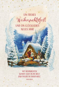 Cover Ein frohes Weihnachtsfest und ein glückliches neues Jahr