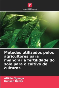 Métodos utilizados pelos agricultores para melhorar a fertilidade do solo para o cultivo de culturas - Ngunga, AFIKILE;Betek, Kunseh