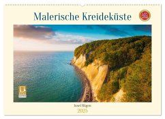 Insel Rügen - Malerische Kreideküste (Wandkalender 2025 DIN A2 quer), CALVENDO Monatskalender