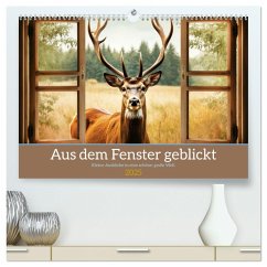 Aus dem Fenster geblickt (hochwertiger Premium Wandkalender 2025 DIN A2 quer), Kunstdruck in Hochglanz