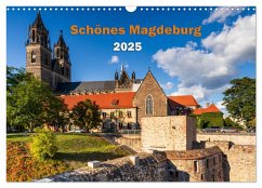 Schönes Magdeburg (Wandkalender 2025 DIN A3 quer), CALVENDO Monatskalender