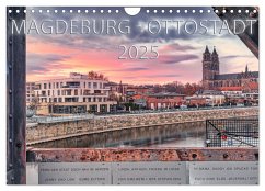 Magdeburg - Ottostadt (Wandkalender 2025 DIN A4 quer), CALVENDO Monatskalender - Calvendo;Schwingel, Andrea