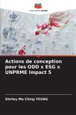 Actions de conception pour les ODD x ESG x UNPRME Impact 5