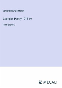 Georgian Poetry 1918-19 - Marsh, Edward Howard