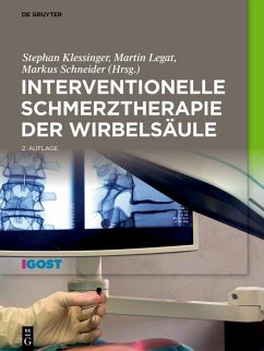 Cover Interventionelle Schmerztherapie der Wirbelsäule (eBook, PDF)