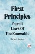 First Principles Part II Laws Of The... - Bild 1