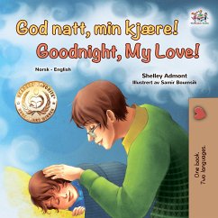 God natt, min kjære! Goodnight, My Love! (eBook, ePUB) - Admont, Shelley; KidKiddos Books