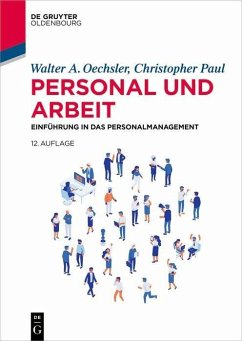 Personal und Arbeit (eBook, PDF) - Oechsler, Walter A.; Paul, Christopher