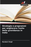 Strategie e programmi per migliorare l'esito della gravidanza in India