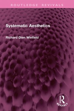 Cover Systematic Aesthetics (eBook, PDF)