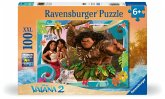 Ravensburger 12004101 - Disney Vaiana 2, Aufbruch in Neue Welten, Kinder-Puzzle, 100 Teile XXL