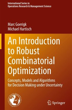 Cover An Introduction to Robust Combinatorial Optimization