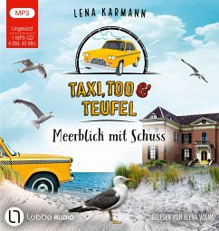 Meerblick mit Schuss / Taxi, Tod und Teufel Bd.11 (1 MP3-CD) - Karmann, Lena