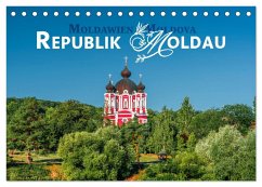 Republik Moldawien - Das südosteuropäische Kleinod (Tischkalender 2025 DIN A5 quer), CALVENDO Monatskalender