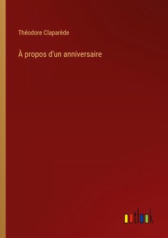 À propos d'un anniversaire