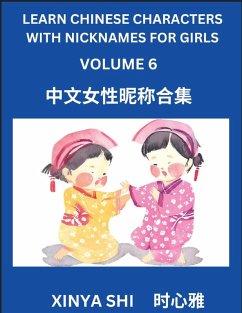 Learn Chinese Characters with Nicknames for Girls (Part 6) - Shi, Xinya