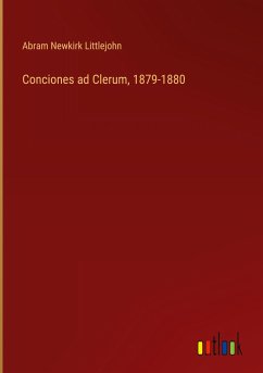 Conciones ad Clerum, 1879-1880