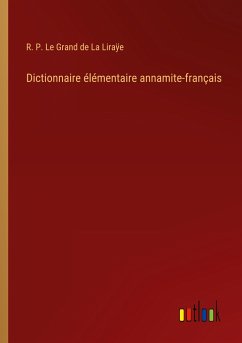 Dictionnaire élémentaire annamite-français