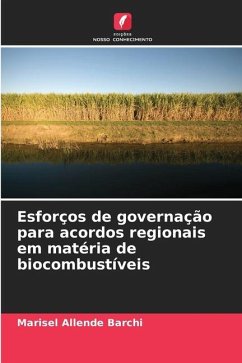 Esforços de governação para acordos regionais em matéria de biocombustíveis - Allende Barchi, Marisel