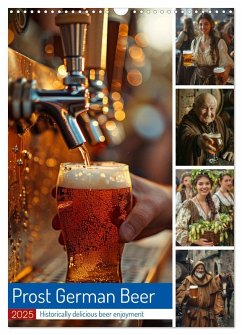 Prost German Beer (Wall Calendar 2025 DIN A3 portrait), CALVENDO 12 Month Wall Calendar