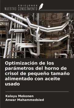 Cover Optimización de los parámetros del horno de crisol de pequeño tamaño alimentado con aceite usado