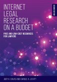 Internet Legal Research on a Budget (eBook, ePUB)