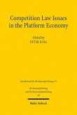 Competition Law Issues in the Platform Economy (eBook, PDF)
