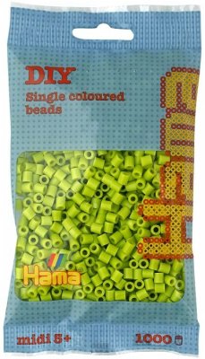 Hama®Perlen Lime 1.000 Stück.