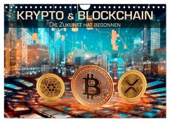 Krypto und Blockchain (Wandkalender 2025 DIN A4 quer), CALVENDO Monatskalender - Calvendo;Viola, Melanie