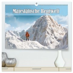 Imposante Bergwelt (hochwertiger Premium Wandkalender 2025 DIN A2 quer), Kunstdruck in Hochglanz - Calvendo;Brunner-Klaus, Liselotte