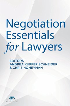 Cover Negotiation Essentials for Lawyers (eBook, ePUB)