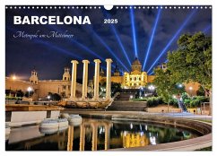 BARCELONA - Metropole am Mittelmeer (Wandkalender 2025 DIN A3 quer), CALVENDO Monatskalender - Calvendo;Junghannns, Konstanze